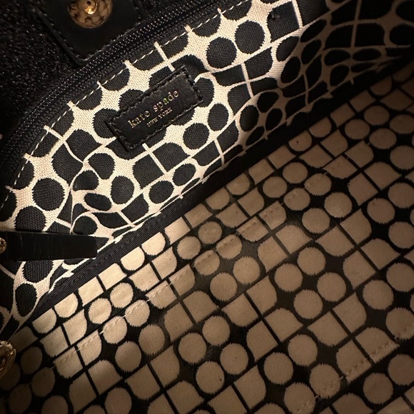 Black and cream Kate Spade shoulder bag - Picture 3 of 5